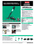 Makita XLC03 Specsheet