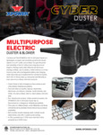 XPOWER A-2B & A-3B Cyber Duster Rechargeable Cordless Electric Air Duster Blower PDS XPOWER A-2B & A-3B Cyber Duster Rechargeable Cordless Electric Air Duster Blower PDS