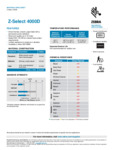 Z-select-4000d Spec Sheet Z-select-4000d Spec Sheet