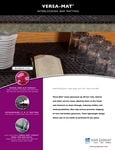 San Jamar Versa-Mat Spec Sheet