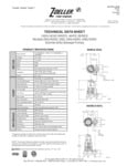 Zoeller M292 Specsheet Zoeller M292 Specsheet