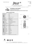 Zoeller E810 Specsheet
