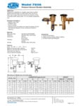Zurn Model 720A Specsheet