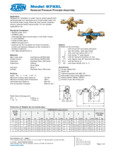 Zurn Model 975XL Specsheet