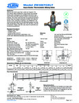 Zurn TMV-ZW3870XLT Specsheet