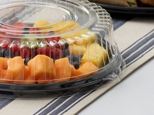 WNA Caterline® Catering Tray Dome Lid - 16 PET, Clear