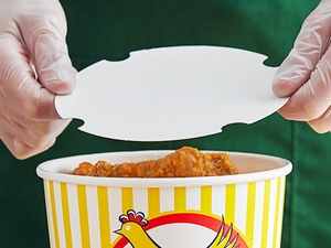 Fried Chicken Bucket w/ Lid - 64 oz., 35/Pack | WebstaurantStore