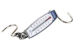 Pit Bull 1 x 110 lb. Hanging Spring Kitchen Dial Scale, Silver