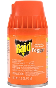 Raid® Concentrated Deep Reach Fogger for Fleas & Roaches, 1.5 fl