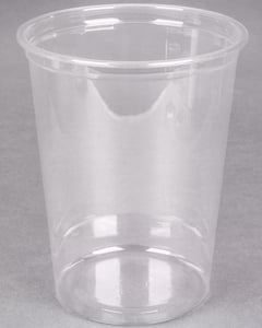 Choice 32 oz. Ultra Clear PET Plastic Round Deli Container - 500/Case
