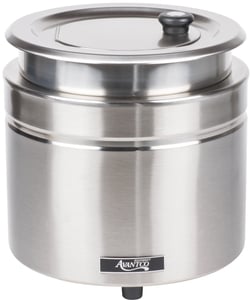 Avantco S30SS 11 Qt. Stainless Steel Soup Kettle Warmer - 120V, 400W