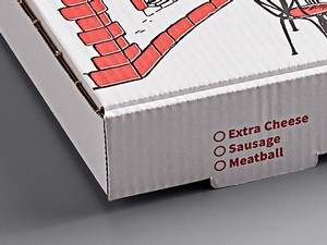 Choice 17 x 25 x 2 White Corrugated Pizza Box - 25/Case