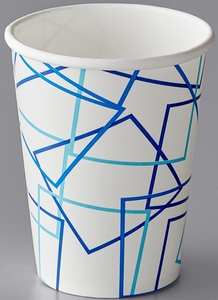 Choice 9 oz. Poly Paper Cold Cup - 50/Pack