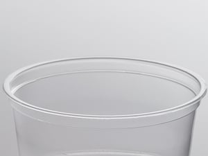 WNA 75002441 Clear 12 Oz Plastic Deli Containers - 4 9/16Dia x 2 1/4D