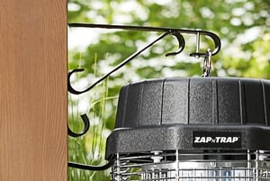 Lavex Zap N Trap Stainless Steel Indoor Insect Trap / Bug Zapper with 3000  sq. ft. Coverage - 120V, 80W