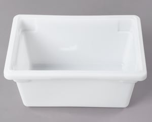 Choice 26 x 18 x 9 White Plastic Food Storage Box