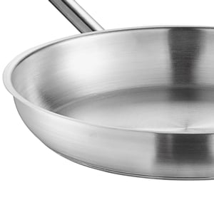 Thunder Group SLSFP4014, 14-Inch 18/0 Stainless Steel Fry Pan