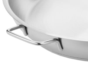 Thunder Group SLSFP4014, 14-Inch 18/0 Stainless Steel Fry Pan