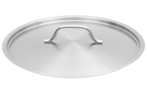 Vigor SS1 Series 14 Stainless Steel Fry Pan with Aluminum-Clad Bottom and  Helper Handle