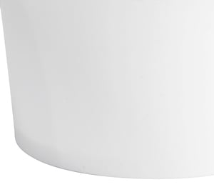 Choice 8 oz. White Double Poly-Coated Paper Food Cup with Vented ...