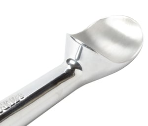 Zeroll 1020 Original Ice Cream Unique Liquid Filled Heat Conductive Handle,  2-Ounce, Silver & 1010 Original Ice Cream Easy Scoop with Unique Liquid