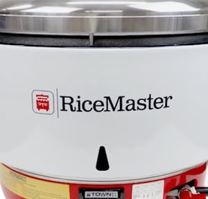 Town RS-50N-R Natural Gas 110 Cup (55 Cup Raw) Gas Rice Cooker / Warmer ...