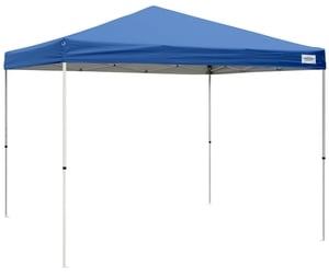 Blue Caravan Canopy V Series 2 12' x 12' Entry Level Angled Leg Instant Canopy 