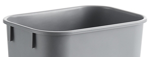 thumbnail image 2 of Gintan 13 Gallon Trash Can With Lid,25-45 L Altitude Variable Kitchen Bin, Garbage Can With Wheels For Kitchen, Bathroom, Bedroom,Office, Two Space-Saving Small Waste Bin And Garbage Bag (Three 2 of 14