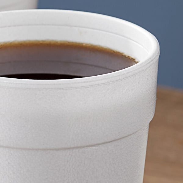 Dart 20 oz. White Customizable Foam Cup - 500/Case