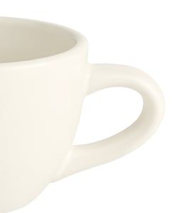 Acopa Brown Bell Shaped 7 oz. Stoneware Coffee Mug - 12/Pack
