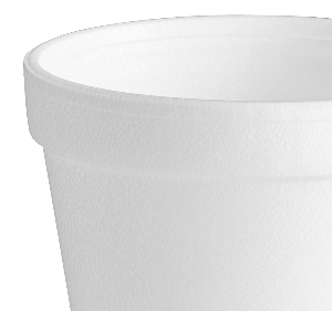 Dart Container 12J16 12 oz White Foam Cup - 3 5/8Dia x 4 1/4H