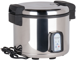 MOOSUM Commercial Rice Cooker, Large Capacity 30-Cup (UnCooked), 60-Cup  (Cooked) with One Touch Operation and 12-Hour Keep Warm,Easy to Use and