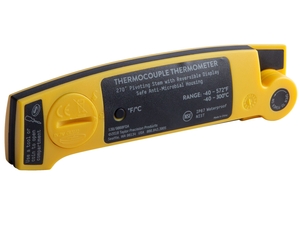 Taylor Yellow Plastic Thermocouple Digital Thermometer with