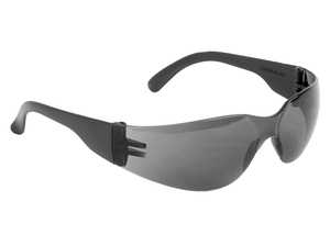 4-Pack Tinted Safety Goggles – Dark Grey Smoke Lens – Crews / Bulldog / Cordova UB.1 Series