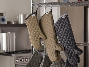 OvenGuard 24 Oven Mitts, Burn & Steam Protection, 500 Degree Temp