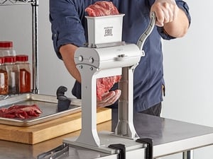 Backyard Pro MT-31 Butcher Series 31-Blade Meat Tenderizer with Jerky  Slicer Blade Set, Two Legs, and Clamps