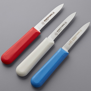 Dexter SANI-SAFE® Red, White & Blue Paring Knives (3 pack) S104