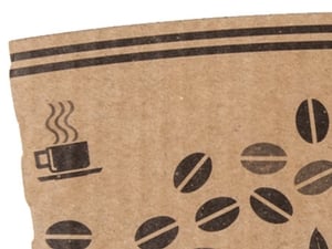 EcoChoice Kraft Coffee Cup Sleeve / Jacket / Clutch - 10-24 oz. - 1200/Case