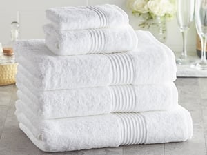 Lavish Home 69-008KT 16 x 28 in. Absorbent 100 Percent Cotton Hand
