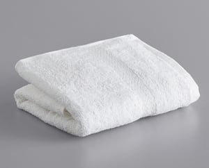 86/14 Blended White Platinum Ring Spun Salon Towels 16x27 3lbs