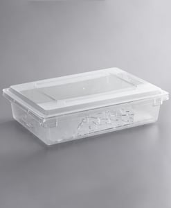 3300 Food/Tote Box Pack of 6 Clear Polycarbonate