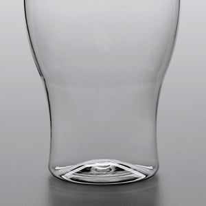 Choice 12-16 oz. Light Weight Clear Plastic Pilsner Glass - 64/Case
