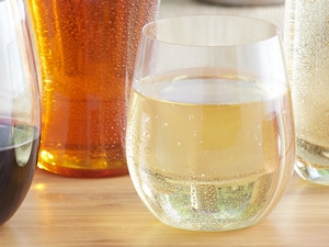 (60 PACK) EcoQuality Translucent Grey Plastic Wine Glasses - 12 oz Wine  Glass with Stem, Disposable Shatterproof Wine Goblets, Reusable, Elegant  Drink