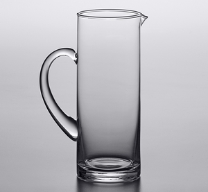 Acopa 34 oz. Glass Pitcher with High Pour Lip