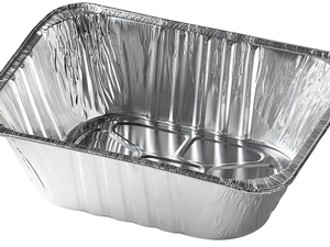 Choice Half Size Foil Steam Table Pan Medium 2 3/16 Depth - 100/Case