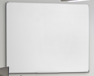 Dynamic by 360 Office Furniture 60 x 48 Wall-Mount Melamine Whiteboard  with Aluminum Frame