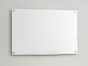 Dynamic by 360 Office Furniture 60 x 48 Frameless Wall-Mount Frosted Glass  Dry Erase Board