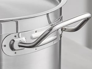 Vigor SS1 Series 6.5 Qt. Stainless Steel Stock Pot with Aluminum