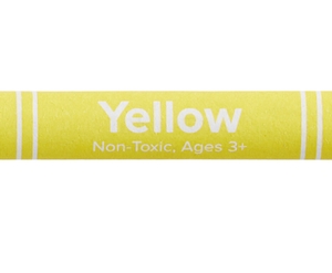 Choice Bulk Yellow Crayon - 500/Box