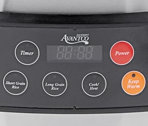 Avantco Rcsa90 90 Cup 45 Cup Raw Sealed Electric Rice Cooker Warmer